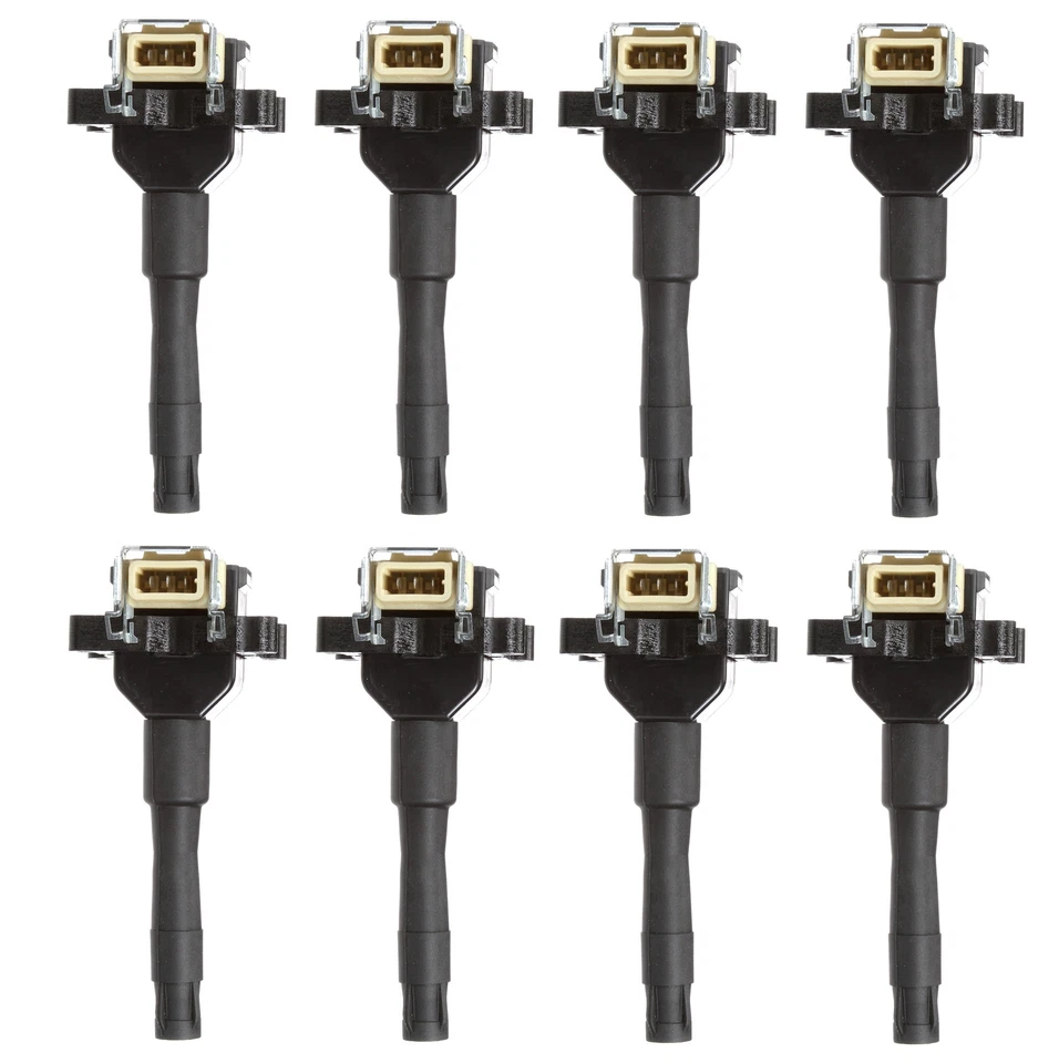 Juego de 8 bobinas de encendido directo Delphi para BMW E34 E38 E31 530i 540i 840Ci V8 NUEVO Foto 1 de 1