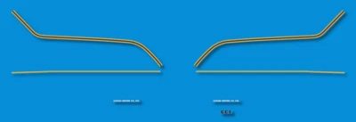 SUZUKI GT750 A 1976 - Kit déco Sticker decals  -  Gold & Black - GT 750 A - Photo 1/2