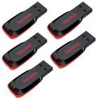 Lotto unità flash pollice USB SanDisk Blade 128 GB 64 GB 32 GB 16 GB 8 GB Cruzer CZ50 OTG