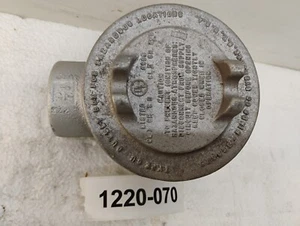 Crouse Hinds GUAB 47 Conduttore Gomito Posizione Pericolosa Scatola di Giunzione - Foto 1 di 5