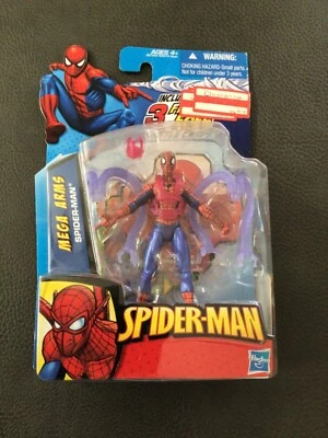 Spider-Man Mega Arms Figura de Acción Batalla Cartas Hasbro Nuevo Foto 1 de 2