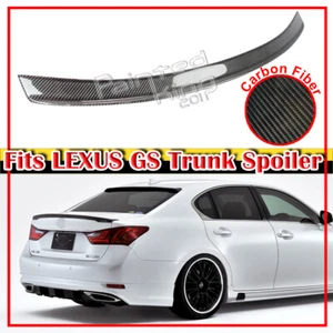 2020 Fit For Lexus GS350 GS250 GS250 L10 4th Sedan OE Trunk Spoiler Real Carbon - Foto 1 di 5