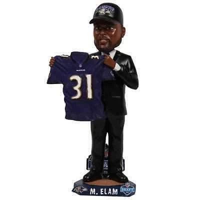 Matt Elam Baltimore Ravens Draft Day Bobblehead NFL Football Cover