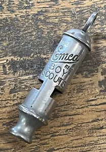 Silbato vintage 76 mm Hudson The Emca Boy Scouts tapa abovedada Gen Service - Imagen 1 de 3