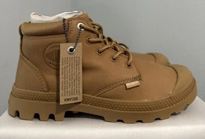 Palladium Pampa Low Cuff Brown Womens Hiking Boots 97229-252 Size 7 Brand New - Picture 1 of 9