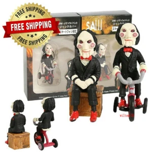 Horror Movie Saw Billy Mini Figure Dolls PVC Decoration Mobile phone chain - Picture 1 of 6