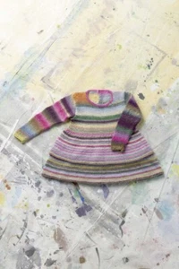 Lang Yarns MILLE COLORS BABY Knitting Guide Dress as Download F