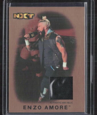 2016 Topps WWE Heritage #NNO Enzo Amore NXT Ring Mat Relic /99 - Image 1 of 2