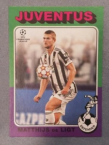 2021-22 Topps UEFA Champions League Matthijs de Ligt 1975 Footballers # 75-10 - Bild 1 von 2