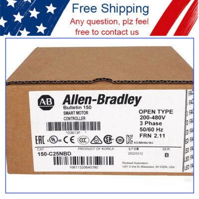 NEW IN BOX 150-C25NBD NEW PLC SMC-3 Smart Motor Controller 150C25NBD US - Image 1 of 3