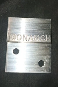 (20) MONARCH Z-CLIPS 1,5" MF625-1-1/2 SCHWERLAST BEINHALTET 20 CLIPS / 10 SETS - Bild 1 von 3