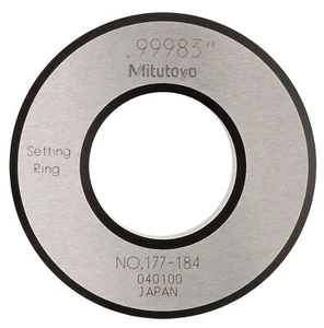 Mitutoyo 177-184 Setting Ring, 1.0" Size, 0.59" Width, 2.09" Outside Diameter, + - Picture 1 of 1