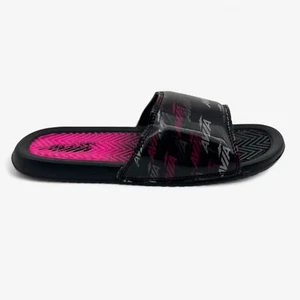 AND1 Gel Slide Black White Pink Glo Damen Sandale Pantolette - Bild 1 von 6