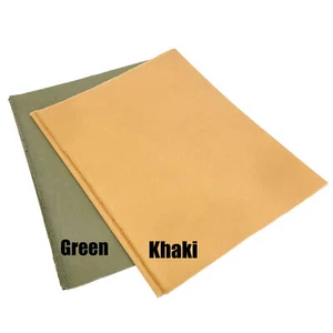 100% Cotton Canvas/16OZ Waxed Canvas/Washed Canvas Pieces By The Yard Multicolor - Picture 1 of 57