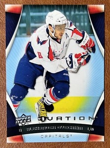 Alexander Ovechkin 2009-10 Upper Deck Ovation Card #147 Washington Capitals