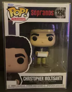 Funko Pop Vinyl The Sopranos Christopher Moltisanti #1294 In POP Protector - Picture 1 of 5