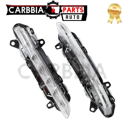 For Mercedes Benz S-Class W221 09-13 Pair LED Daytime Running Light DRL Fog lamp - Image 1 of 4
