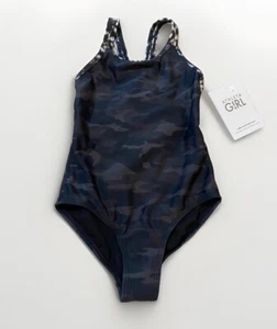 Athleta Girl Camo Tie Dye One Piece Swim Suit NWT Size XS | X-Small/6 - Picture 1 of 3
