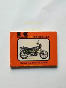 Kawasaki KZ (Z) 1000 A4 1979 manuale uso INGLESE originale owner's manual - Foto 1 di 9
