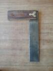 Antique Stanley 7 1/2" Square *OLD & Collectable Tool *Early Shied Logo*