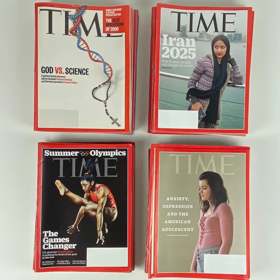 TIME Magazine - 1 MAGAZINE - CHOOSE YOUR ISSUE 2001-2020 Foto 1 de 1