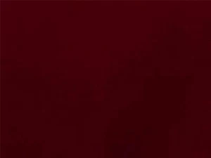 Cherry Red Flocked Velvet Fabric Upholstery/Curtain Drapery Material Per Yard - Picture 1 of 2