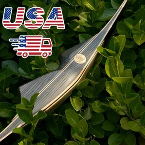 62'' One Piece Longbow Hunting Bow 30-65lbs AF Archery Traditional Right Hand - Picture 1 of 7