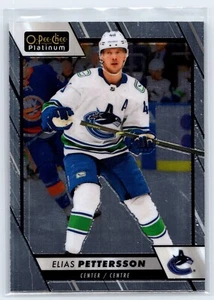 2023-24 O-Pee-Chee Platinum Elias Pettersson #20 - Picture 1 of 2