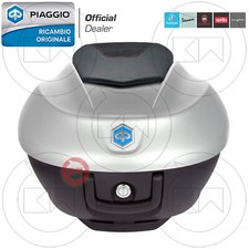 Kit baule 36lt Argento Cometa H4 Piaggio Beverly 300 2021 Cm323306