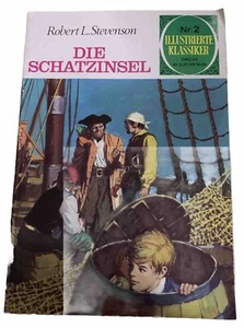 No.2 ILLUSTRIERTE KLASSIKER Robert L. Stevenson Die Schatzinsel -TREASURE ISLAND - Bild 1 von 4