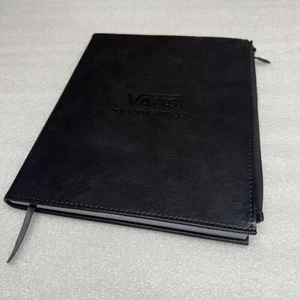 Vans Family Exclusive "Off The Wall" Black Cover Journal Notebook - Picture 1 of 5