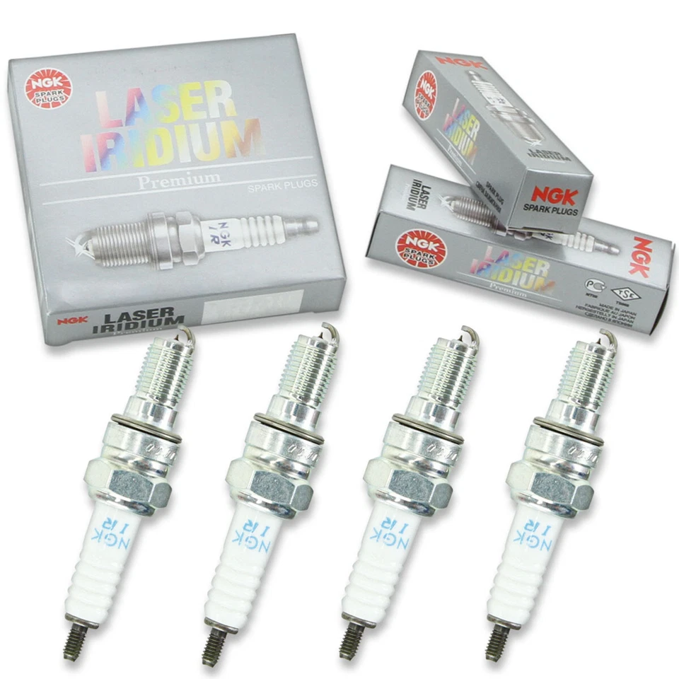 4pcs 05-08 Honda CBR600RR NGK Laser Iridium Spark Plugs 599cc 36ci 4 PLUGS mt - Image 1 of 4