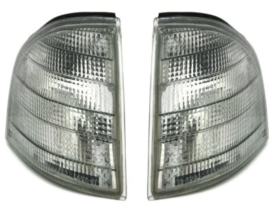 Frontblinker Set in Smoke für Mercedes W202 C-KLASSE graue Blinker Paar TYC - Bild 1 von 3