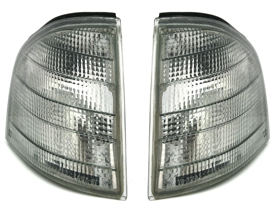 Frontblinker Set in Smoke für Mercedes W202 C-KLASSE graue Blinker Paar TYC - Bild 1 von 3