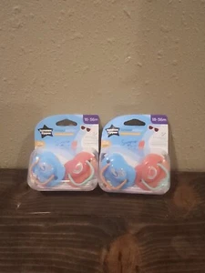 Menge 2 Tommee Tippee Sommertage Stil (4 insgesamt Schnuller) 18-36 Monate - Bild 1 von 2