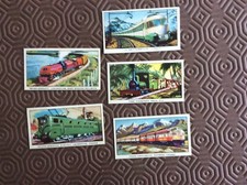 KELLOGG -1965- STORY OF THE LOCOMOTIVE  2nd SERIES 5 CARDS