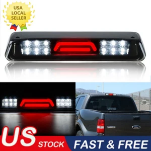 For 2004 2008 F150 Explorer Black Lens Rear 3rd Brake Cargo Lamp Led Tail Light - Picture 1 of 9