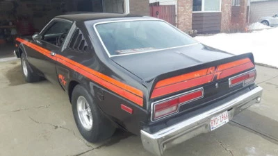 75 76 77 78 79 80 Dodge Aspen/Plymouth Volare Showcars 1 pieza alerón trasero Foto 1 de 4