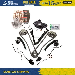 Kit de cadena de distribución cámara bomba de agua en fase bomba de aceite ajuste 10-14 Ford 5.4 TRITON 3 VÁLVULAS - Imagen 1 de 12