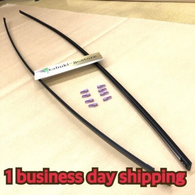 HONDA Genuino CIVIC 92-95 3D Hatchback Moldura Lateral Techo Derecha y Derecha y Juego de 8 Clips Fabricante de Equipo Original Foto 1 de 4