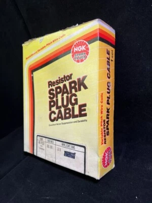 NGK RC-FE22 Resistor Spark Plug Cable For 81-84 Subaru Models - Vintage NOS OEM - Image 1 of 4