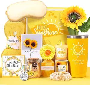 Birthday Gifts for Women, Set of 13 Unique Gifts Baskets Birthday Gifts for Best - Picture 1 of 12