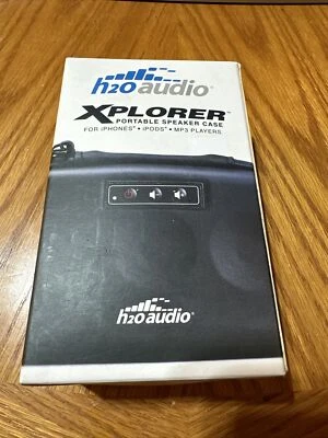 FUNDA ALTAVOZ PORTÁTIL H2O AUDIO XPLORER PARA iPHONES iPODS Y REPRODUCTORES MP3 XPL-BK Foto 1 de 4