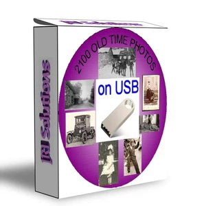 2100 Old Times photos, Images on USB, Historic picture collection - Picture 1 of 1