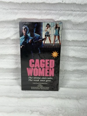 Caged Women - VHS VCR 1997 Women's Prison NEW SEALED Foto 1 de 4