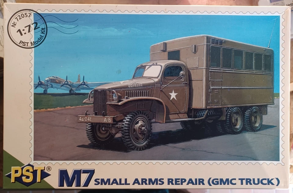 PST 72057 - Truck, Small Arms Repair M7- 2 1/2 ton l.w.b.  - plastic kit 1/72 - Immagine 1 di 1