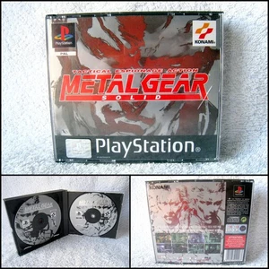 Videojuego Sony PlayStation 1 PS1 - Metal Gear Solid: Acción de espionaje táctico - Imagen 1 de 6