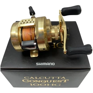 SHIMANO 21 Calcutta Conquest 100HG Bait Reel Used Minor Wear JP - Picture 1 of 9