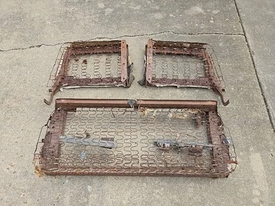 1958 Oldsmobile 2 portas banco dividido quadro Chevy  - Imagem 1 de 4