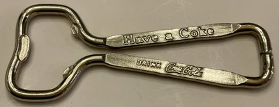 Have a Coke Drink Coca Cola Soda Pop Bottle Opener Man Cave Bar Church Key - Image 1 of 4